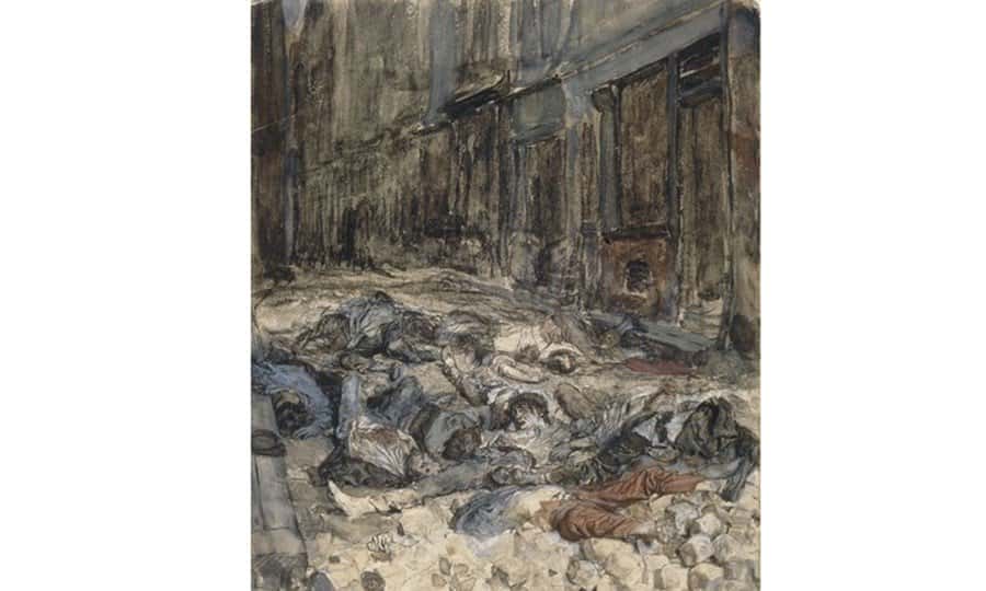 realisme Jean Louis Ernest Meissonier Barricade, Rue de la Mortellerie, Juin 1848